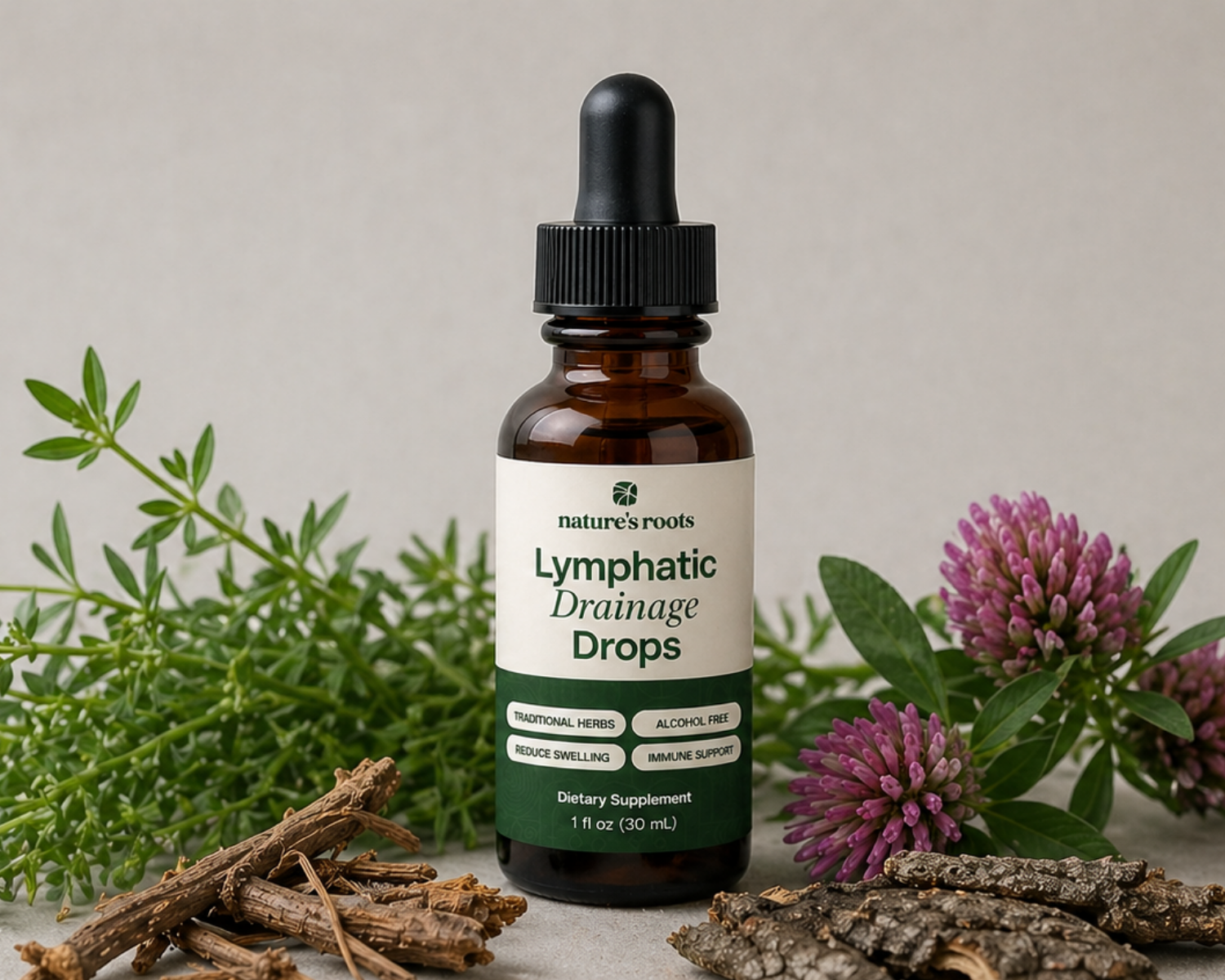 Nature's Roots Lymphatic Drainage Drops